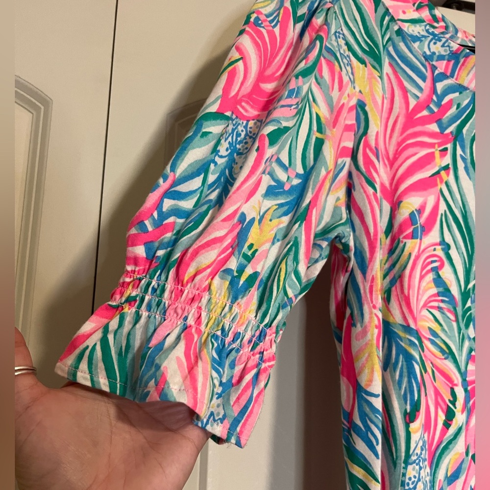 Lilly Pulitzer Sea Turtle Soirée Dress - Picture 2 of 3